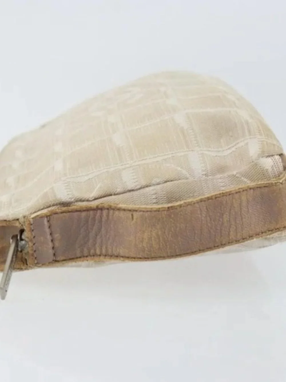 CHANEL New Travel Line Pouch Beige CC Auth 148196